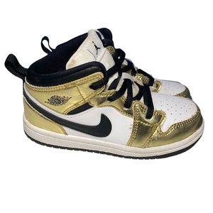 Nike Air Jordan 1 Mid Toddler Boy Shoes